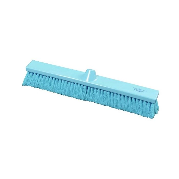 Premier Flat, Stiff Sweeping Broom in Blue 500mm