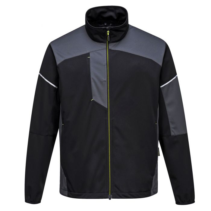Flex Shell Jacket Black/Grey Size 3XL