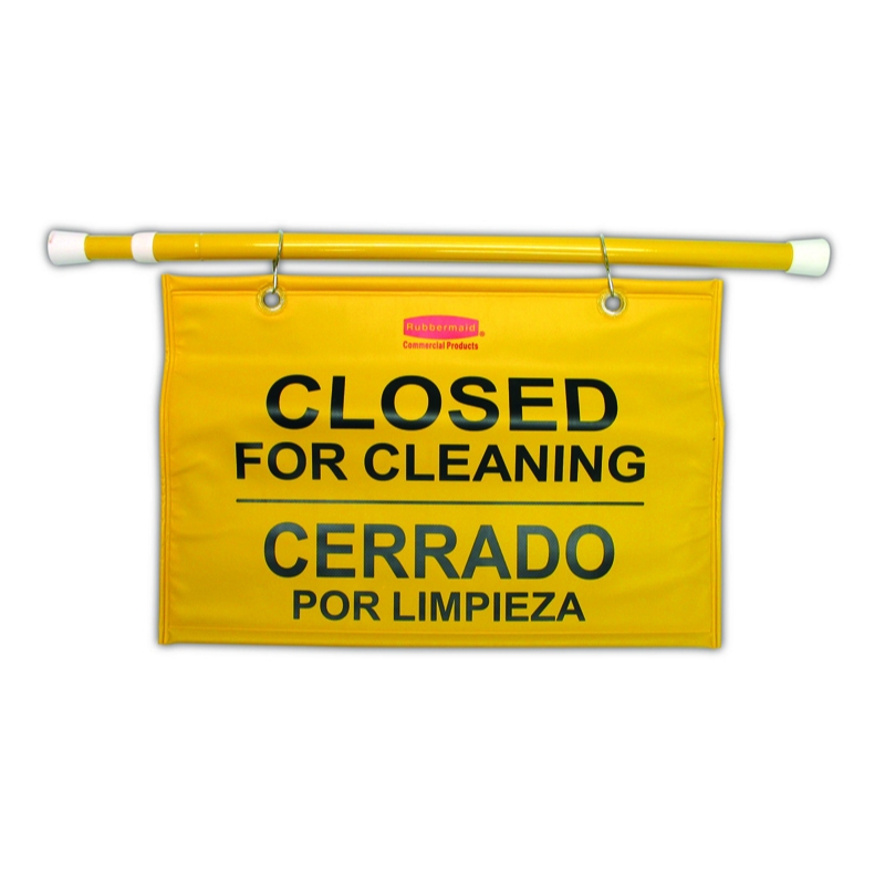 'Closed for Cleaning' Hanging Sign